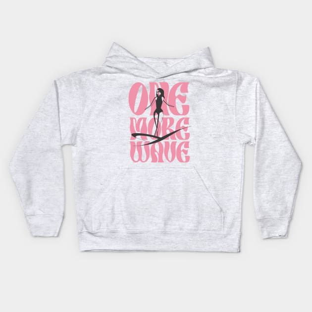 One More Wave Kids Hoodie by JDP Designs